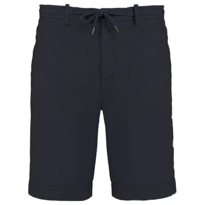 YTWOO Herren Bermuda-Shorts Straight Fit aus nachhaltigen Lyocellfasern und Leinen