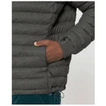 YTWOO Herren Steppjacke im Woll-Look | komplett aus recycelten Materialen gefertigt