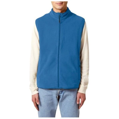 YTWOO Herren ärmellose Basic Fleecejacke aus 100% recyceltem Polyester
