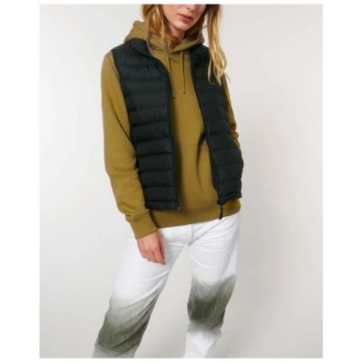 YTWOO Leichte sportliche Weste für Damen | komplett recycelt | Steppweste