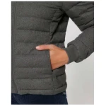 YTWOO Nachhaltige Damen Jacke im Woll-Look, gefüttert, komplett recycelt, Steppjacke