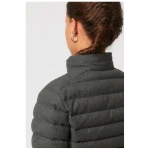 YTWOO Nachhaltige Damen Jacke im Woll-Look, gefüttert, komplett recycelt, Steppjacke