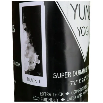 Yeti Yoga Yune Yogamatte Black 1