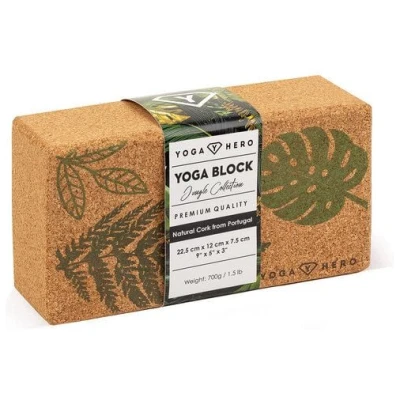 Yoga Hero Yogablock aus Kork