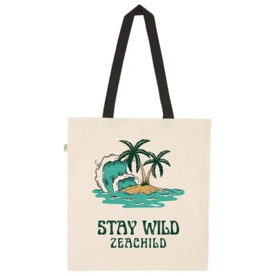 Zeachild Stay Wild Jutebeutel