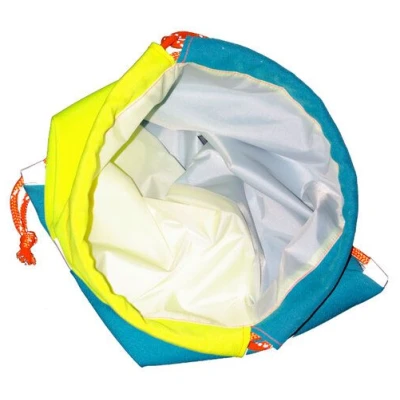 antoniaberndt Turnbeutel Bunter Beutel aus recyceltem Polyester in Neonfarben