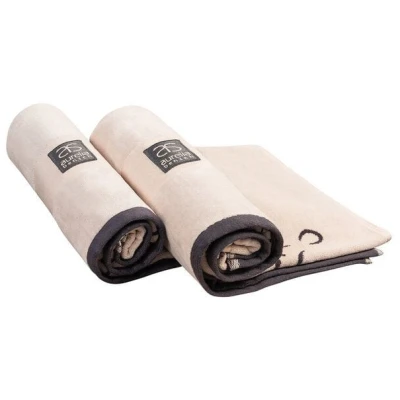 aurelia bensch Saunahandtuch, Beachtowel (2er Set), Bio-Baumwolle, Badetuch, Wellnes-Towels, Blanket