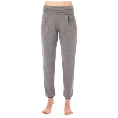 bill, bill & bill Yogahose im Sarouel Stil grau meliert