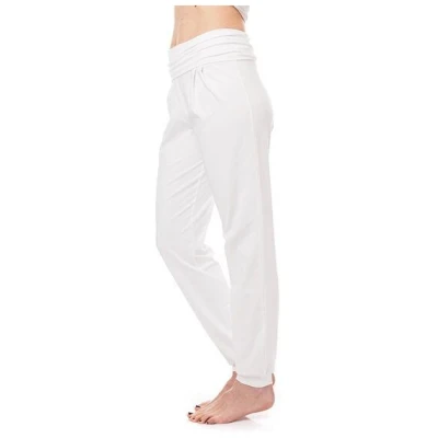 bill, bill & bill Yogahose im Sarouel Stil weiss