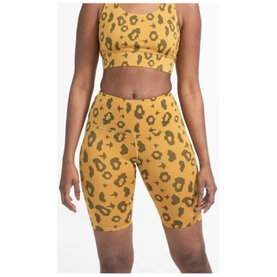 boochen Bike Shorts in Leopard Print
