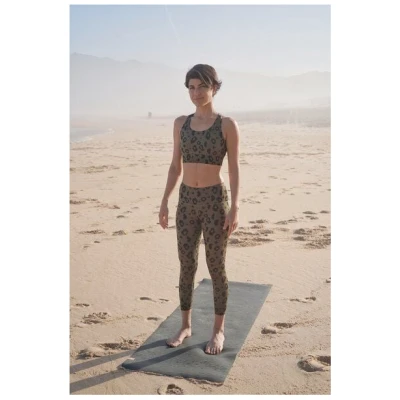 boochen Highwaist Leggings mit Leopard Print