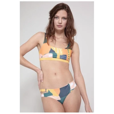 boochen Reversible Surf bikini Caparica 2P Bottom - Painting/Little Dolphin