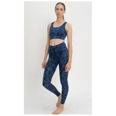 boochen Sport BH Ubud - Top mit Blumenprint