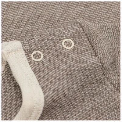 comazo|earth Baby Shirt langarm aus Wolle-Seide Mix | GOTS zertifiziert
