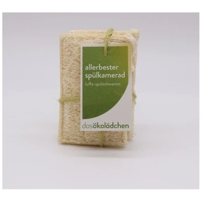 das ökolädchen Luffa-Spülschwamm - 2er Set