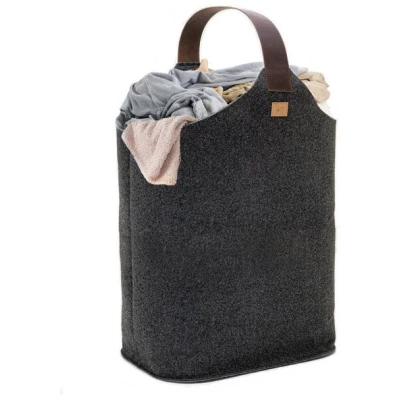 easy and green Wäschekorb aus upcycling rPET Filz