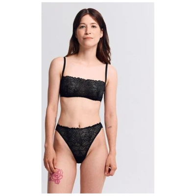 erlich textil Fluid Lace Bandeau Bralette