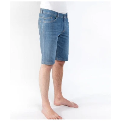 fairjeans SHORTY LIGHT BLUE Bermuda Shorts aus Jeans in hellblauer Waschung, aus Bio-Baumwolle, fair hergestellt