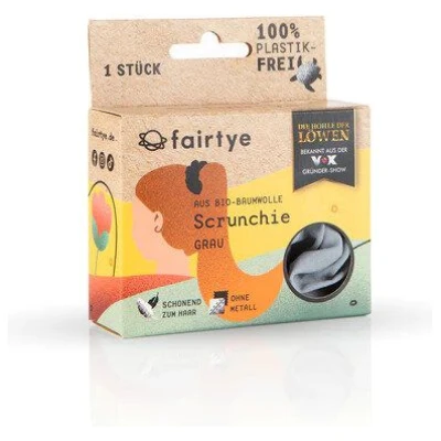 fairtye Nachhaltiger Scrunchie/Zopfgummi "FAIRHAIR"
