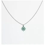 feinformart Kette mit Holzanhänger 'Flower Mini'