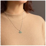 feinformart Kette mit Holzanhänger 'Lotus'