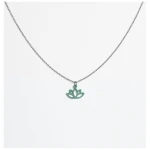 feinformart Kette mit Holzanhänger 'Lotus'