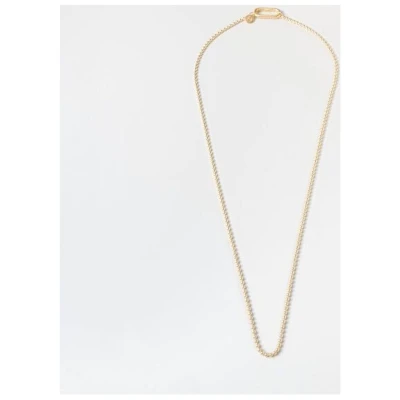 fejn jewelry Kette 'ball 0-lock' - Kugelkette mit ovalem Verschluss