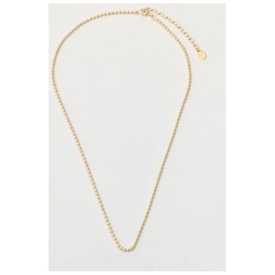 fejn jewelry Kette 'ball choker' - kurze Kugelkette
