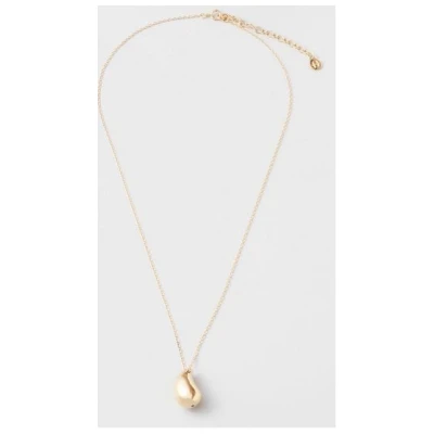 fejn jewelry Kette 'big drop' mit großem Tropfenanhänger
