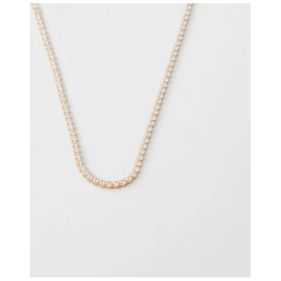 fejn jewelry Kette 'sparkle tennis' mit Zirkonia Steinen