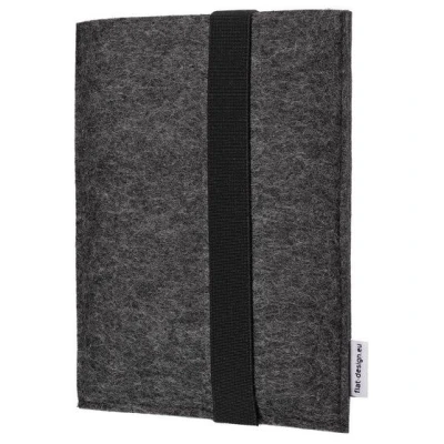 flat.design Hülle LAGOA für Tablets & Laptops bis 15,9 " - 100% Wollfilz - dunkelgrau => genaues Modell bei der Bestellung angeben