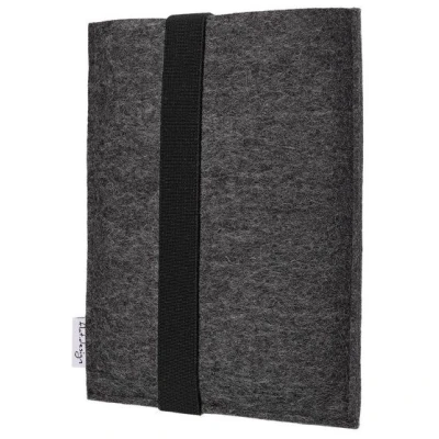 flat.design Tablethülle LAGOA für Apple iPad - VEGANer Filz - anthrazit
