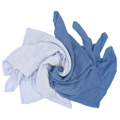 furora BABY Baby Mulltücher Stoffwindeln Sets (Bio-Musselin: super soft) 120x120cm