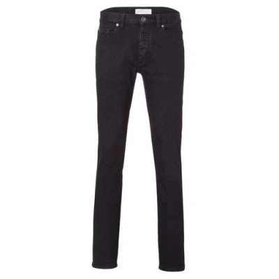 goodsociety Mens Slim Straight Jeans Black One Wash