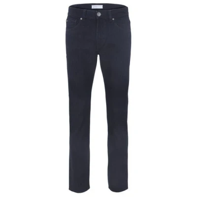 goodsociety Mens Slim Straight Jeans Dark Blue One Wash