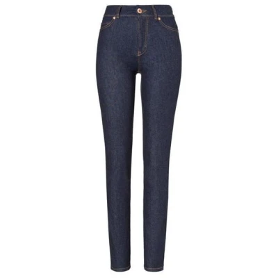 goodsociety Womens High Rise Slim Jeans Raw One Wash
