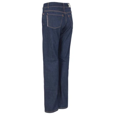 goodsociety Womens Regular Straight Jeans Raw One Wash