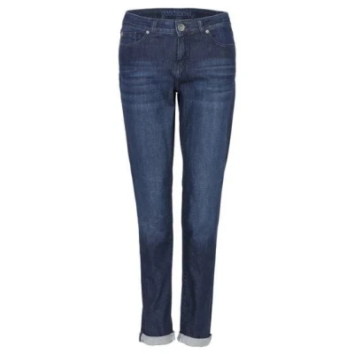 goodsociety Womens Slim Tapered Cropped Jeans Kyanos