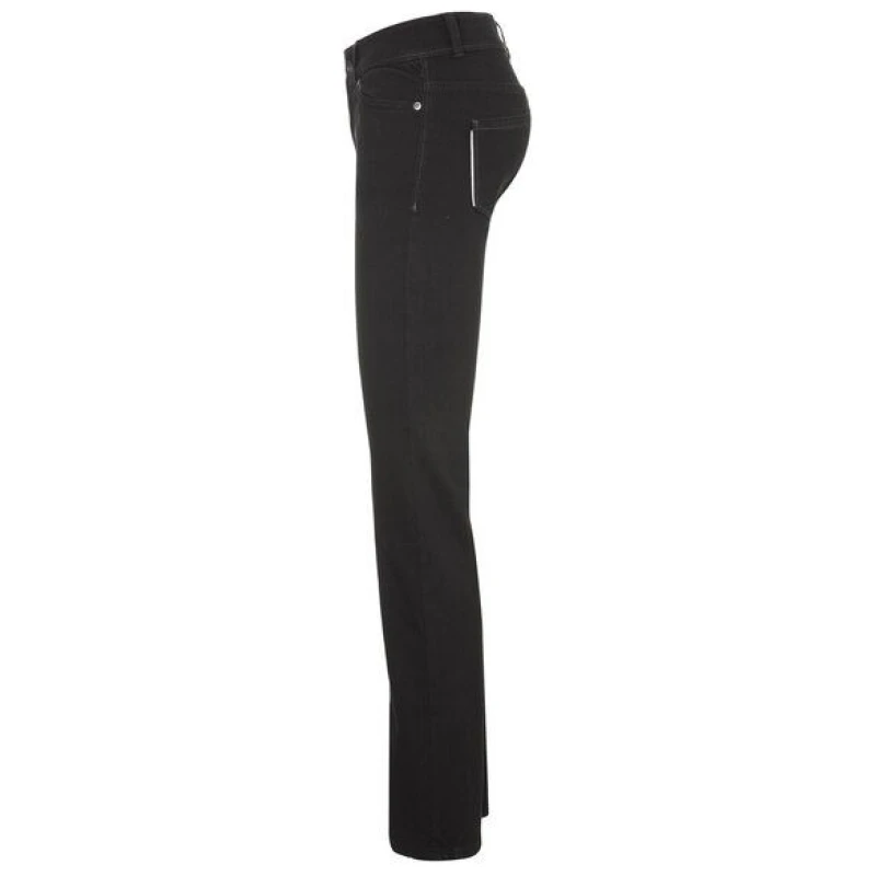 goodsociety Womens Straight Jeans Black One Wash