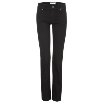 goodsociety Womens Straight Jeans Black One Wash