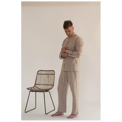 gust. Herren Leinenhosen - Linen pants - 100% Bio-Leinen