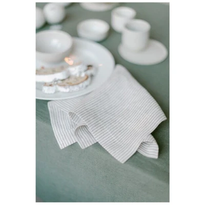 gust. Leinenservietten - Linen napkins - 100% Bio-Leinen - 2er Set