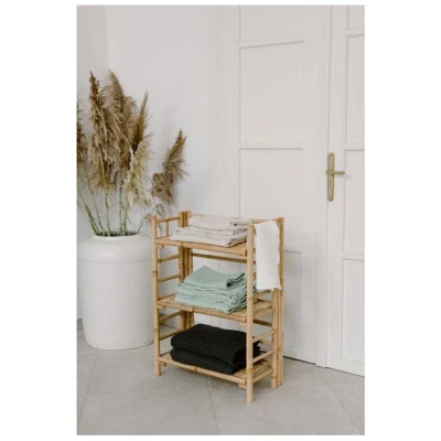 gust. Waffelhandtuch - Badetuch aus Leinen und Bio-Baumwolle - Bath towel - 70x140 cm