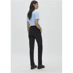 hessnatur Damen Chino Regular aus Bio-Baumwolle - schwarz - Größe 34