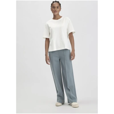 hessnatur Damen Heavy Jersey T-Shirt Oversize aus Bio-Baumwolle - weiß - Größe 34