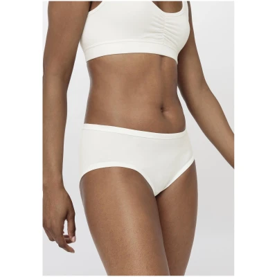 hessnatur Damen Panty Low Cut PURE BALANCE aus Bio-Baumwolle und TENCEL™ Modal - weiß - Größe 34