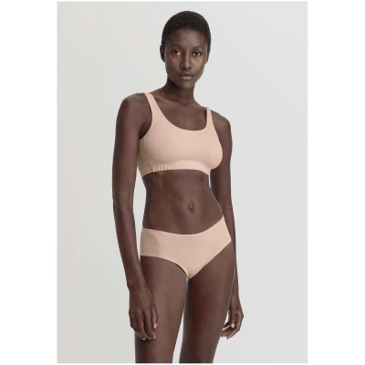 hessnatur Damen Panty Regular Cut COTTON FEEL aus Bio-Baumwolle - rosa - Größe 34