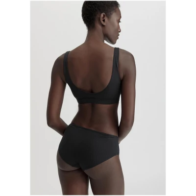 hessnatur Damen Panty Regular Cut COTTON FEEL aus Bio-Baumwolle - schwarz - Größe 34