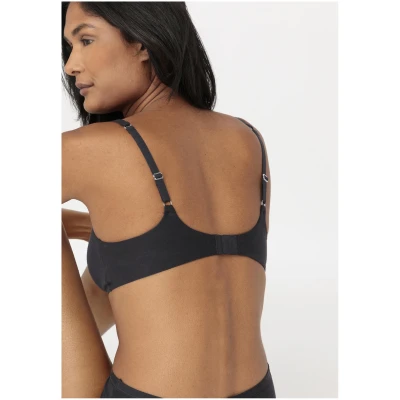 hessnatur Damen Soft BH PURE SENSE aus TENCEL™ Modal - schwarz - Größe 34