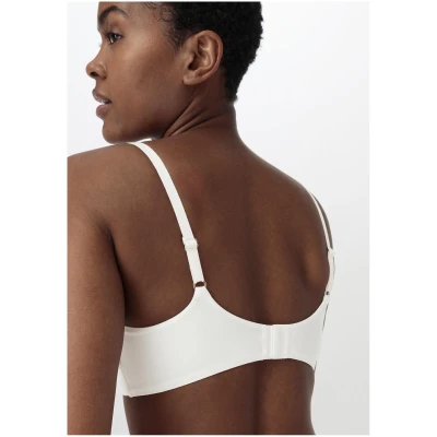 hessnatur Damen Triangel BH bügellos PURE SENSE aus Bio-Baumwolle und Tencel™Modal - weiß - Größe 70A